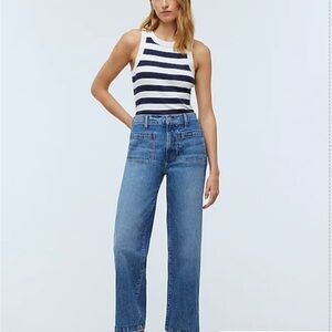 Madewell Emmett Wide-Leg Full Length Jean | Patch Pocket | 24P